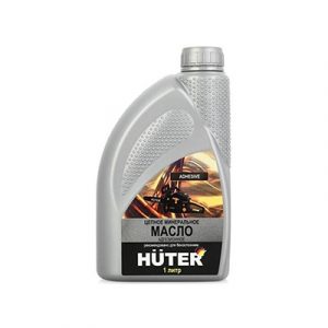 Масло цепное минеральное 80W90 Huter 1л — изображение 1