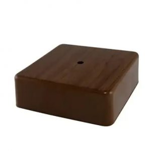 Распред. коробка квадр. О/У 50*50*20 бук — изображение 1