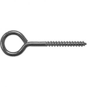 Круглый крючок О - образный, цинк 4, 0*50 (2 шт) — изображение 1