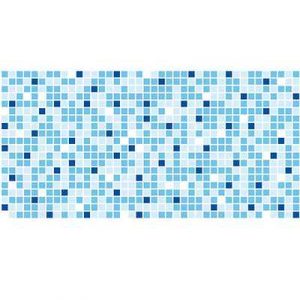 ПАНЕЛЬ ПВХ "МОЗАЙКА" синяя — изображение 1