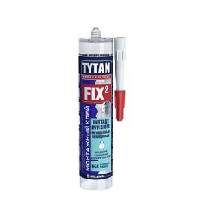 Клей монтажный FIX2 Instant Invisible 290мл Tytan Professional 85597 — изображение 1