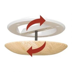 Анемостат приточно-вытяжной для бань и саун D125 с фланцем — изображение 2