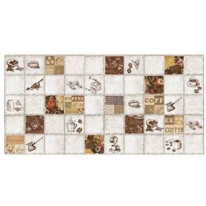 Панель ПВХ Мозаика плитка эспрессо 964*484 — изображение 1