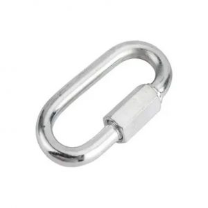 Карабин винтовой 12/соединитель цепи, цинк/ шт — изображение 1