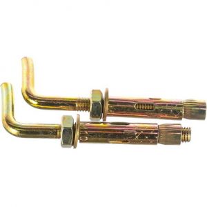 Анкер болт с Г-образным крюком 10*60  (2 шт) — изображение 1