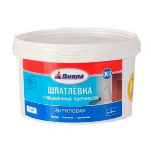 ШПАТЛЕВКА АКРИЛ. интерьерная Д-003 3кг/евроведро — изображение 1