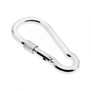 Карабин монтажный с фиксатором DIN5299D, 12х140мм — изображение 1