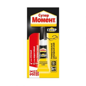 КЛЕЙ МОМЕНТ "СУПЕР" 3г. (608976) — изображение 1