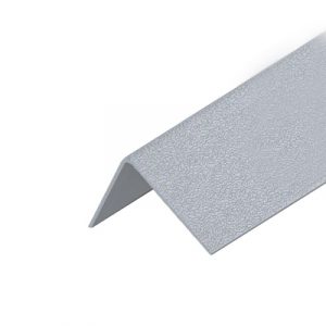 УГОЛОК С ТИСНЕНИЕМ 30*30*2,7 Ясень серый/РОСМАТ — изображение 1