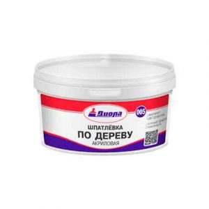 ШПАТЛЕВКА АКР.П/ДЕР.СУПЕР БЕЛАЯ 0,25кг/ЕВРОБАНКА — изображение 1