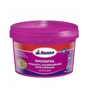 ПРОПИТКА укреп.акрил Д-65 1кг/евробанка — изображение 1