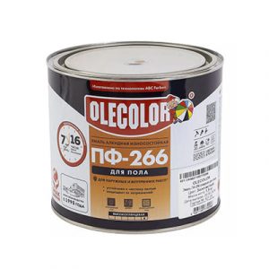 ЭМАЛЬ ПФ-266 "OLE COLOR" 2,7кг ЗОЛОТИСТАЯ — изображение 1