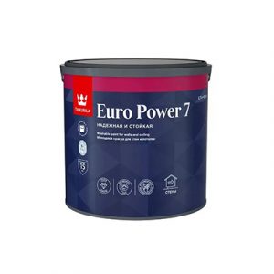 КРАСКА В/Д Tikkurila EURO POWER 7 (А) 2,7л мат — изображение 1
