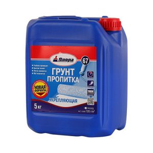 ГРУНТ-ПРОПИТКА УКРЕПЛЯЮЩИЙ Д-67 5кг/Канистра — изображение 1