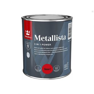 TIKKUR Краска по ржавчине Metallista C гл 0,8л — изображение 1