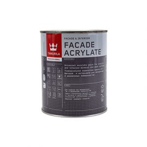 ТЕКС Краска фасадная Facade Acrylate A гл/мат 0,9л — изображение 1
