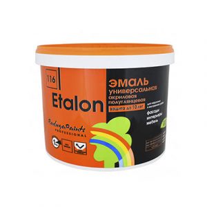 Эмаль 116 Эталон фасад/интерьер РАДУГА (С) 2,7л — изображение 1