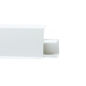 ПЛИНТУС "БЕЛЫЙ МАТОВЫЙ" TERA 72 ММ — изображение 1