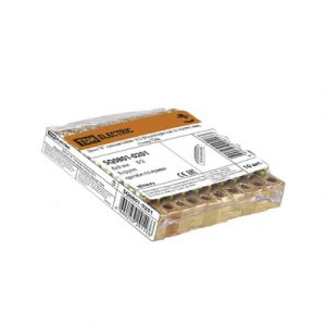 Шина "N" нулевая 6х9мм 8/2 (8групп/крепеж по краям) TDM — изображение 1