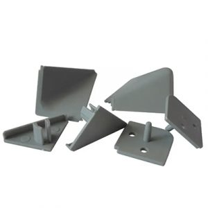 НАБОР ЗАГЛУШЕК Д/ПЛИНТУСА СЕРЫЙ — изображение 1