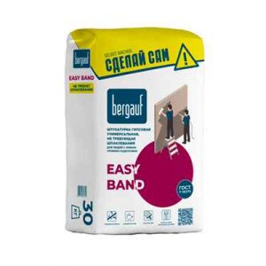 Штукатурка гипсовая Easy Band 30кг Бергауф — изображение 1
