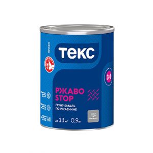 ГРУНТ-ЭМАЛЬ ПО РЖАВЧИНЕ СЕР. 0,9КГ (ТЕКС) — изображение 1