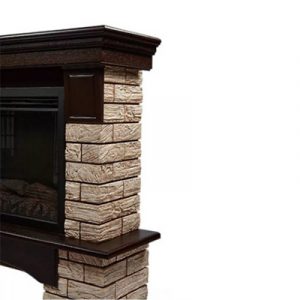 Портал Firelight Forte камень корич., шпон тем. дуб — изображение 2