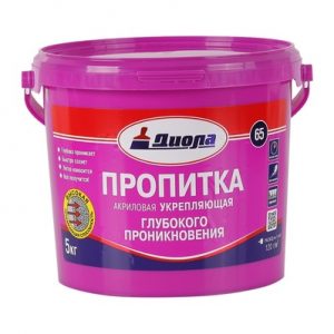 ПРОПИТКА укреп.акрил Д-65 5кг/евроведро — изображение 1