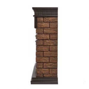 Портал Firelight Bricks камень корич., шпон тем.дуб — изображение 2