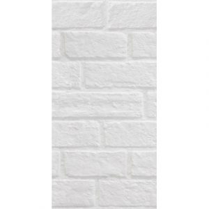 Панель ПВХ Кирпич белый 0,25*2,7м — изображение 1
