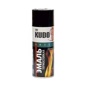 Эмаль аэрозольная термостойкая 520мл серебро — изображение 1