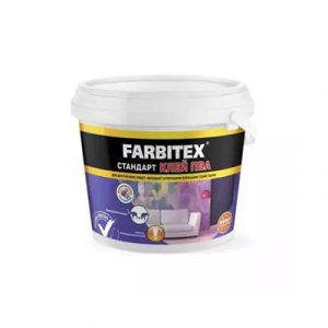 КЛЕЙ ПВА "FARBITEX" СТАНДАРТ 0,75КГ — изображение 1