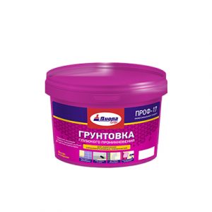 ГРУНТОВКА ПРОФ-17 ГЛУБОКОГО ПРОНИКНОВЕНИЯ 5кг — изображение 1