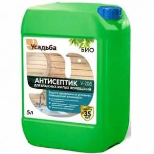 АНТИСЕПТИК Д/ВЛАЖНЫХ ЖИЛЫХ ПОМЕЩЕНИЙ У-208 5л/Кан — изображение 1