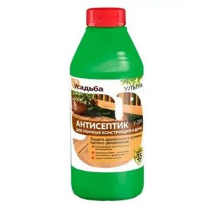 АНТИСЕПТИК Д/УЛИЧНЫХ КОНСТРУКЦИЙ И ДОМА У-209 1л/К — изображение 1