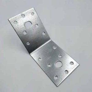 Угол крепеж. с анкерным отв, оцин. 90*90*65 — изображение 1