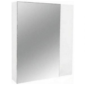 ШКАФ-ЗЕРКАЛО  OPTIMA 60 БЕЛЫЙ ЛАК — изображение 1