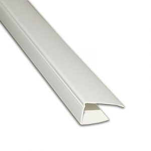 L-профиль стартовый/ Белый 10мм.х3м. — изображение 1