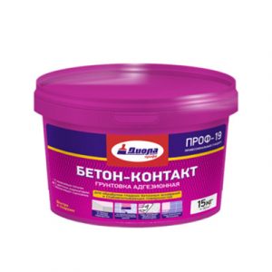 ГРУНТ ПРОФ-19 БЕТОН КОНТАКТ 15кг — изображение 1