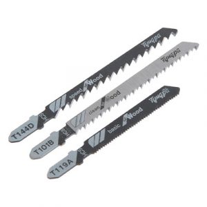 Набор пилок для лобзиков по дереву 3 шт — изображение 2