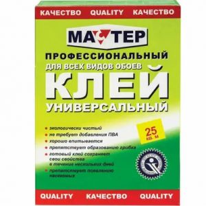 КЛЕЙ ОБОЙН "МАСТЕР" универсал 200гр — изображение 1