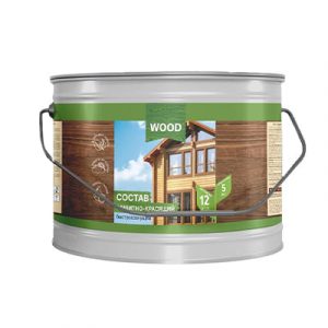 Пропит д/дер WOOD Белый 2,7л быстр.сох.защ/кр — изображение 1