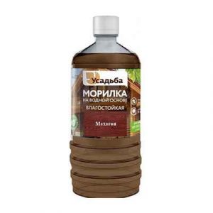 Морилка водная Махагон У-407 0,5л — изображение 1