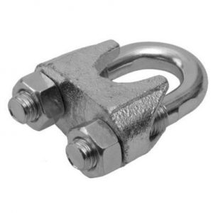 ЗАЖИМ ТРОСА АЛЮМ. М5 (2шт) — изображение 1