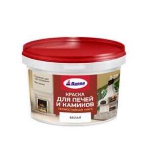 КРАСКА Д/ПЕЧЕЙ И КАМИНОВ "Д-239" 3кг белая — изображение 1