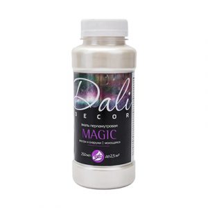 Эмаль акр перламутр/серебро DALI-DecorMagic 0,25л — изображение 1