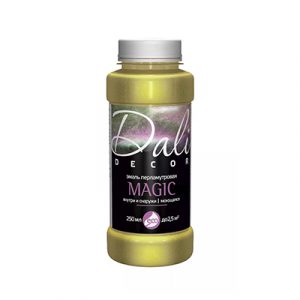 Эмаль акр перламутр/золот DALI-DecorMagic 0,25л/12 — изображение 1
