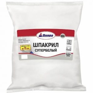 ШПАКРИЛ супербелый Д-006 5кг/пакет — изображение 1
