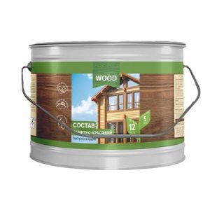 Пропит д/дер WOOD Дуб 2,7л быстр.сох.защ/кр — изображение 1