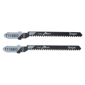 Пилки для лобзиков по дереву HCS 50/75х2мм 2шт — изображение 1